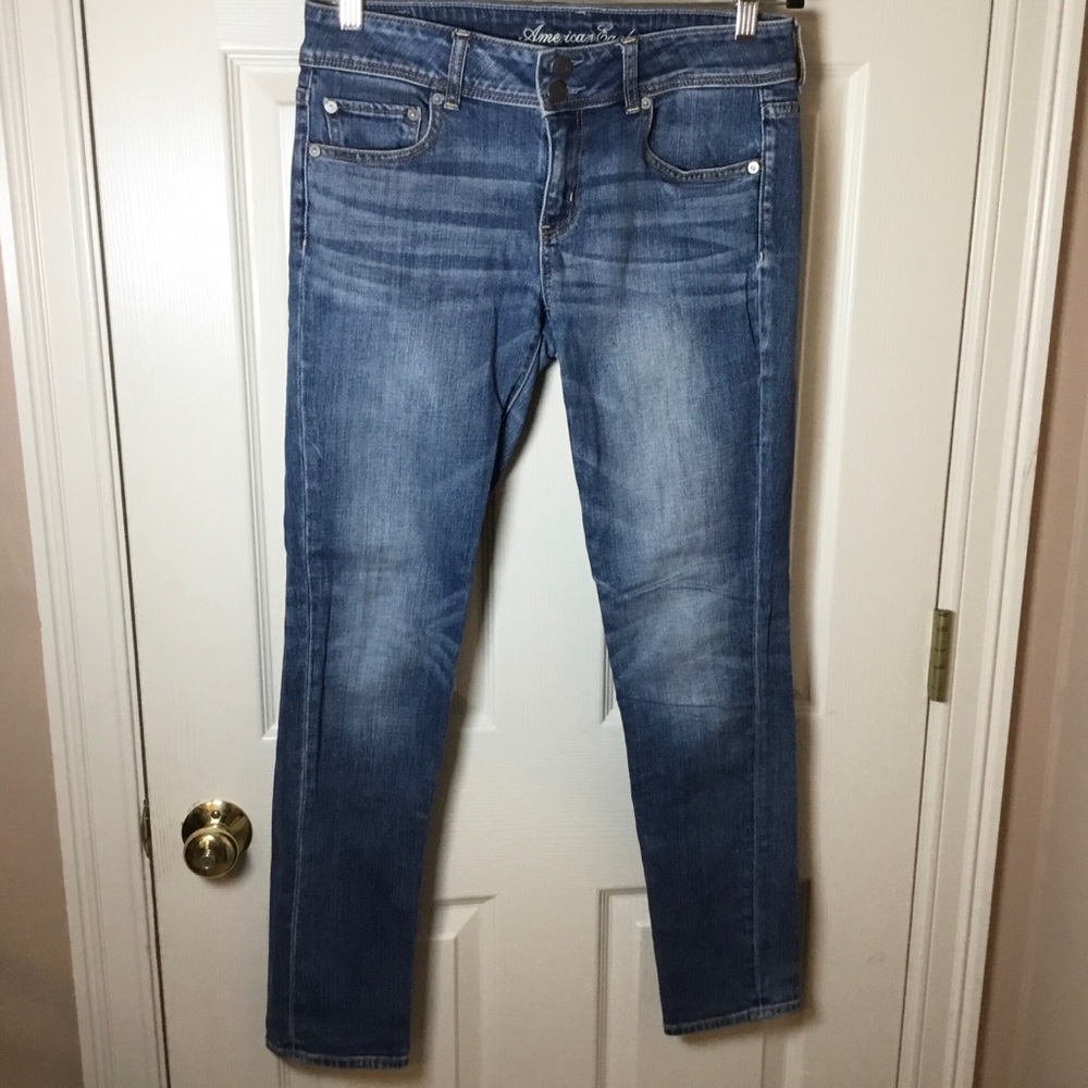 American Eagle 2013 Skinny Blue Jeans - Size 6